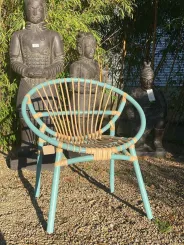 Hinako Stuhl aus Rattan ca. 78cm hoch. 